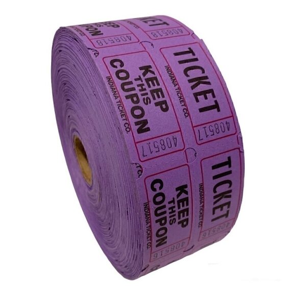 Raffle Double Roll Tickets 2000 pcs NWT - Picture 5 of 5